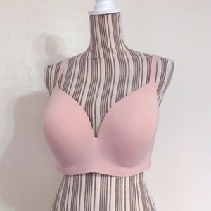 Secret Treasures Pink Wire Free Full Coverage Bra Size 40DD